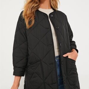 Tuckernuck Black Quilted Yates Jacket